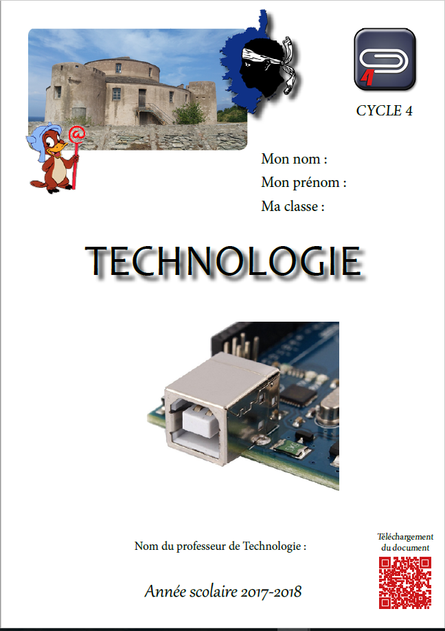 Page de garde 4ème Saint-Florent 2017-2018